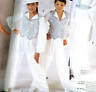 New White Dance Pants Pullup Child Adult Doubleknit Theatrical Dance Costume